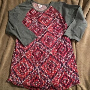 Lularoe Randy XL Baseball Tee